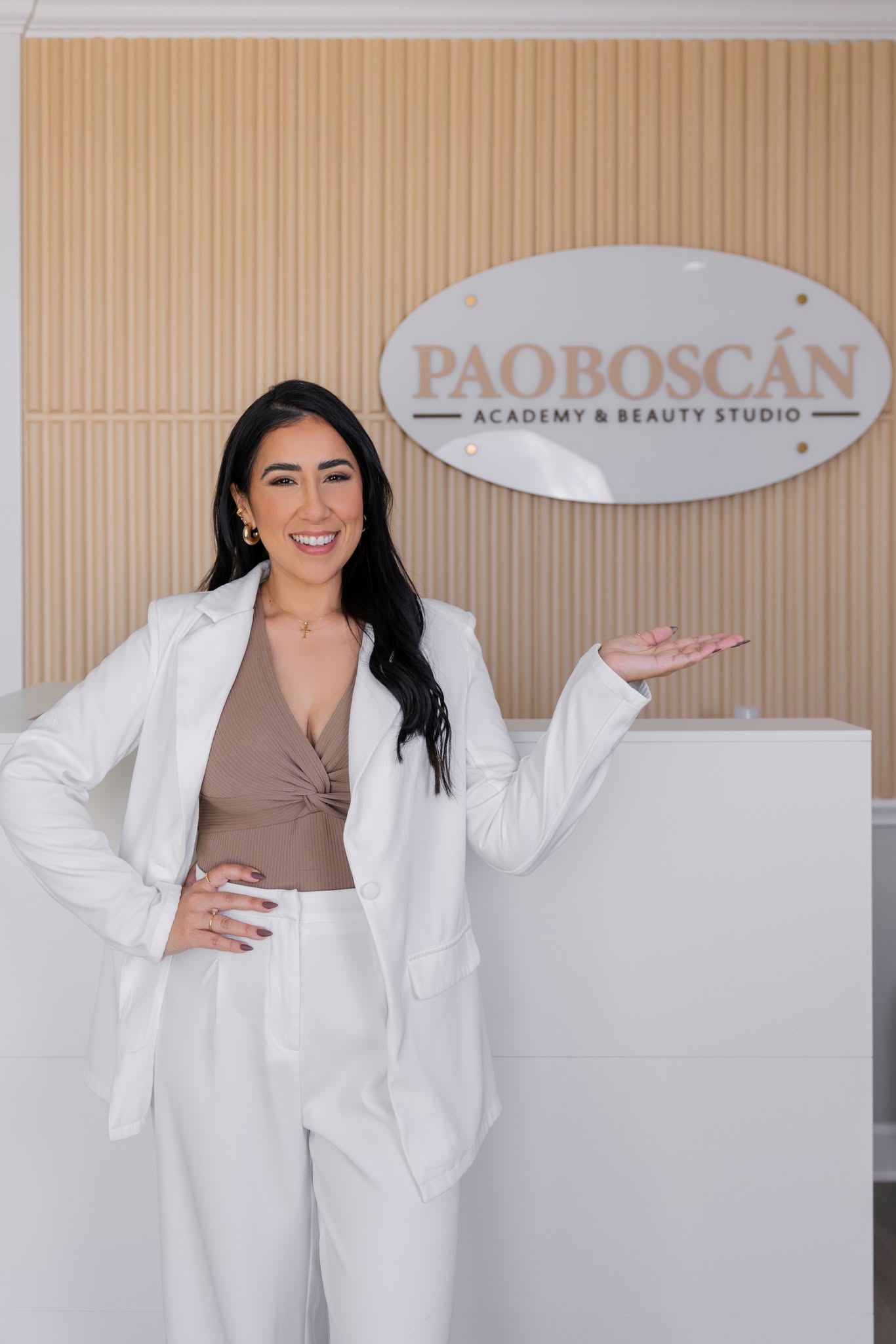 Pao Boscán, certified brow and lash artist in Katy, TX